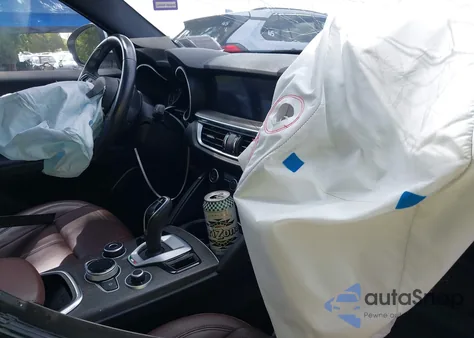 2022 Alfa Romeo Stelvio Ti Awd from USA, damaged, VIN ZASPAKBN0N7D43347